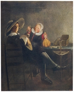 240x298 The Proposition Judith Leyster - The Proposition Painting