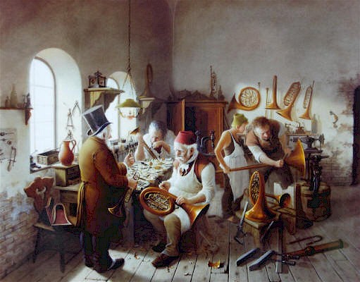 511x400 Puppeteer Painting Gabor - The Puppeteer Painting