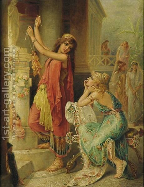 462x600 The Puppeteer Heva Coomans Reproduction 1st Art Gallery - The Puppeteer Painting