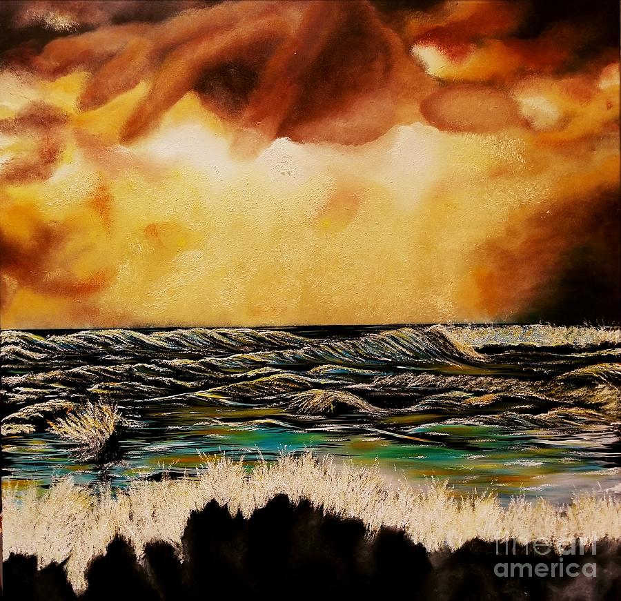 900x871 The Puppeteer Painting By Roxane Gabriel - The Puppeteer Painting