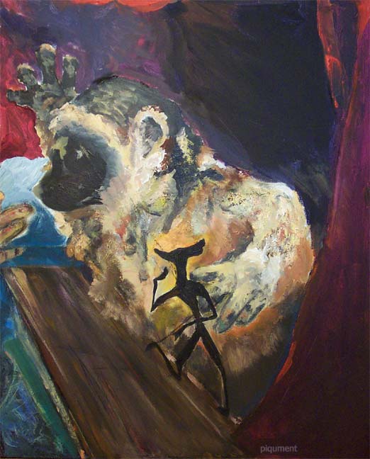 522x648 The Puppeteer By Piqument - The Puppeteer Painting