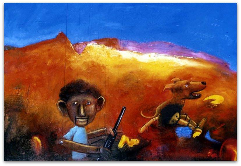 828x570 Puppeteer - The Puppeteer Painting