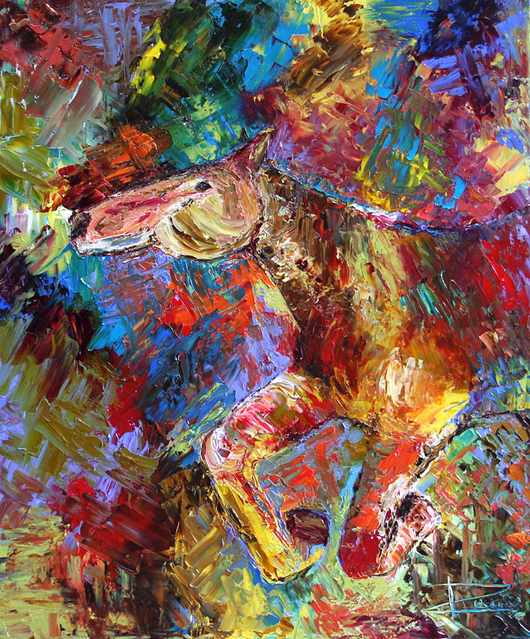 746x900 Over The Rainbow Painting By Romi Maegli Bauer - The Rainbow Painting