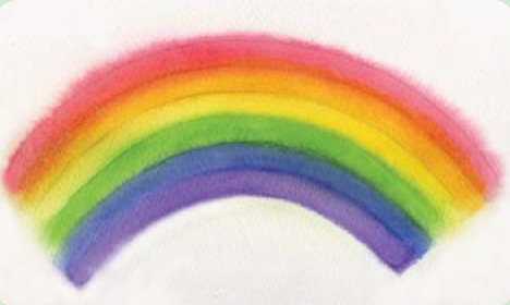 468x280 How To Make A Rainbow Painting In 3 Easy Steps - The Rainbow Painting
