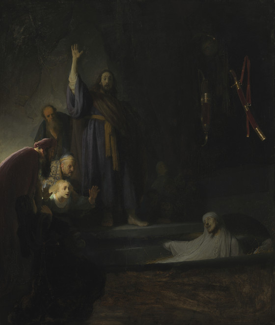 560x661 The Raising Of Lazarus Lacma Collections - The Raising Of Lazarus Painting