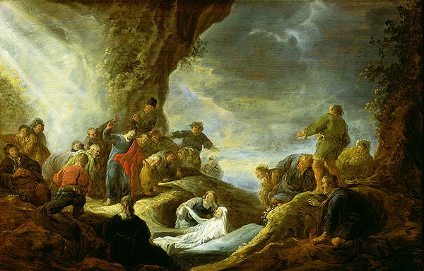 600x383 The Raising Of Lazarus Painting Benjamin Gerritsz Cuyp Oil Paintings - The Raising Of Lazarus Painting