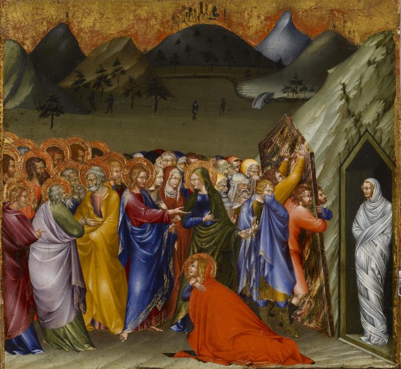 575x529 The Resurrection Of Lazarus The Walters Art Museum Works Of Art - The Raising Of Lazarus Painting