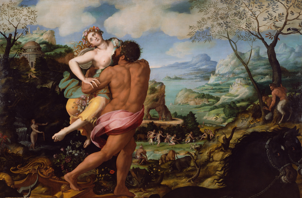1024x670 The Abduction Of Proserpine (Getty Museum) - The Rape Of Persephone Painting