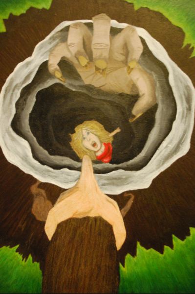 399x600 The Rape Of Persephone By Jenniferslattery - The Rape Of Persephone Painting