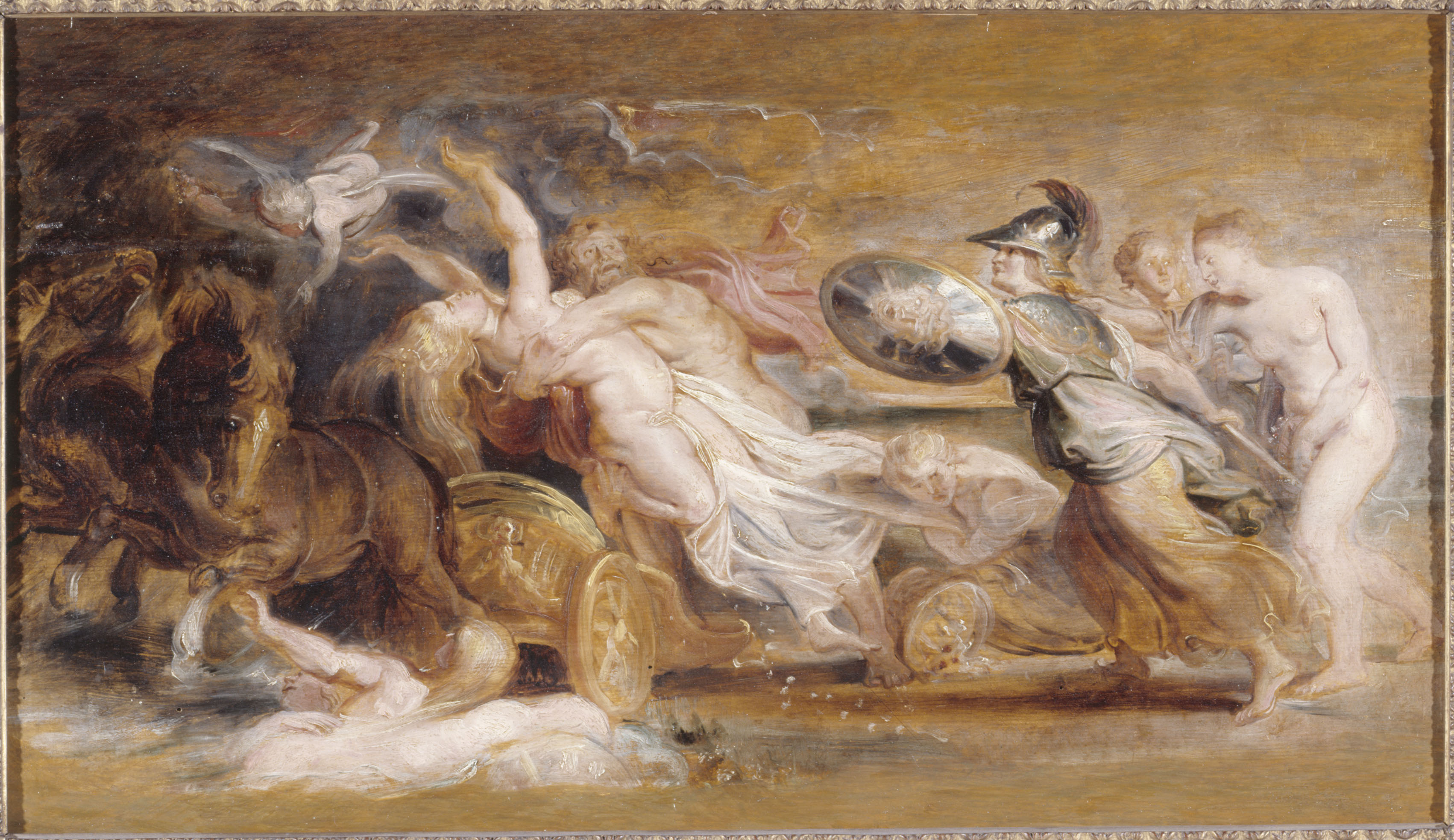3404x1968 The Abduction Of Proserpina Petit Palais - The Rape Of Proserpina Painting