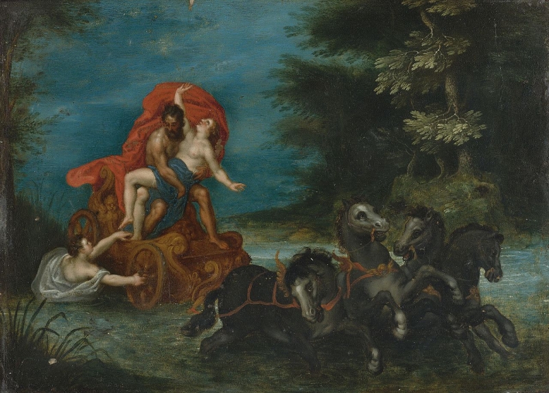 800x573 The Rape Of Proserpina Painting Hendrick Van Balen Oil Paintings - The Rape Of Proserpina Painting