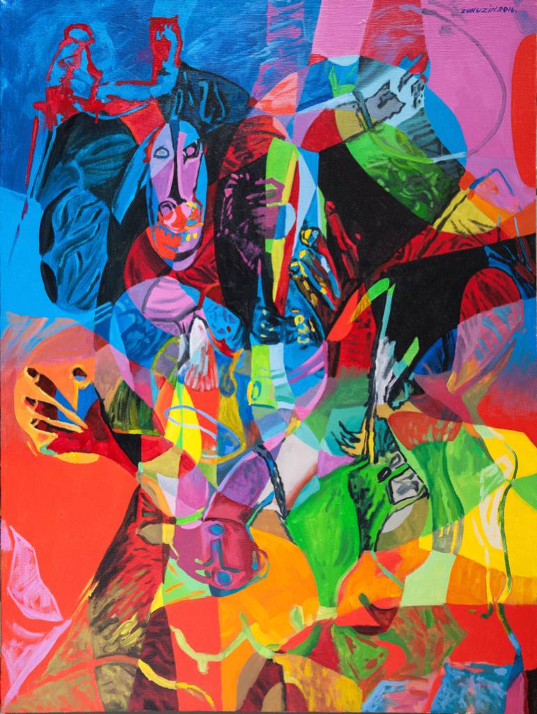 770x1023 Saatchi Art Rape Of The Sabine Women (Reflections On Works By - The Rape Of The Sabine Women Painting