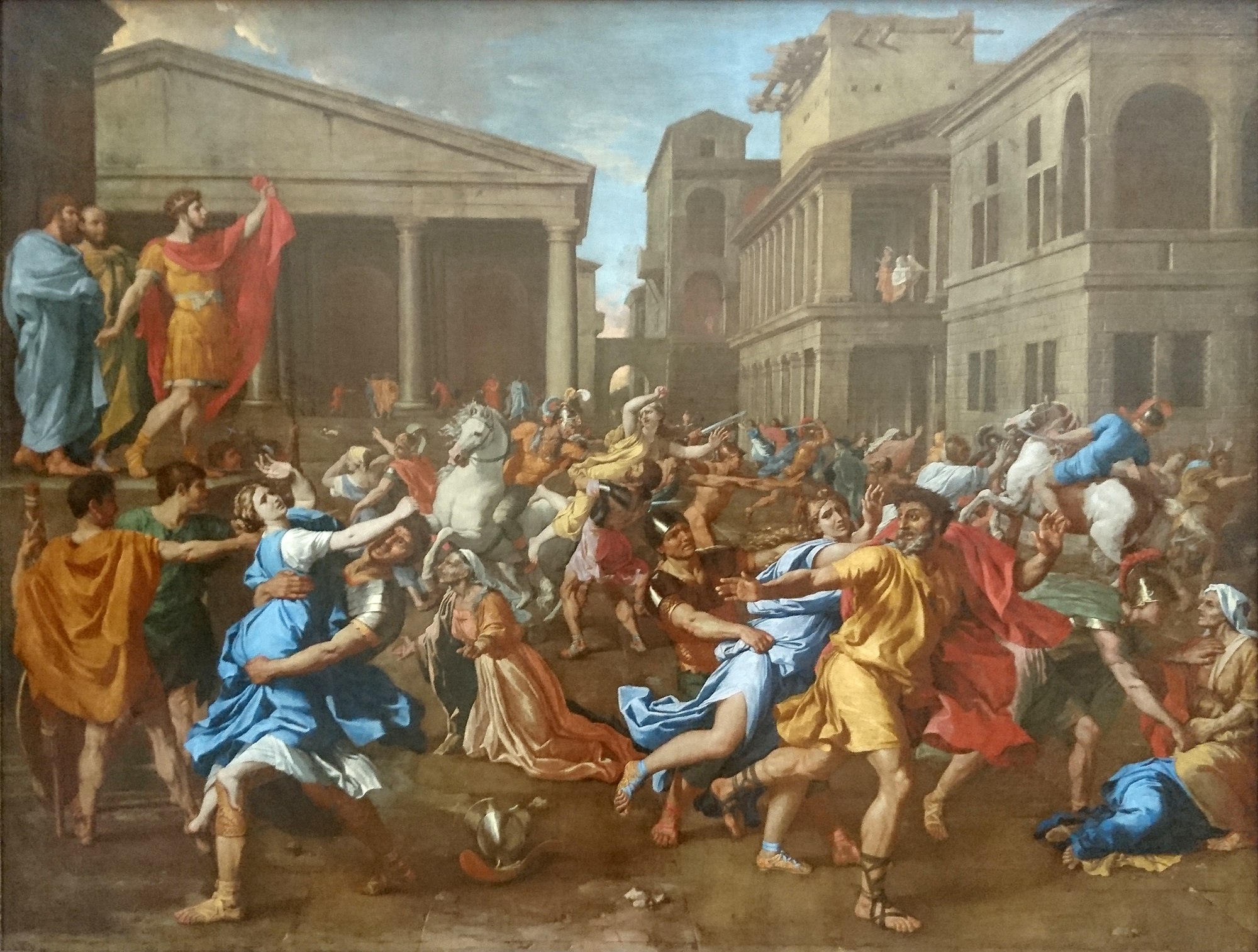 2000x1514 The Rape Of The Sabine Women [Nicolas Poussin] Sartle - The Rape Of The Sabine Women Painting