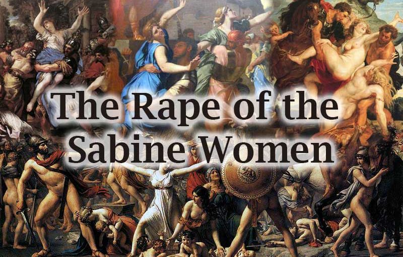 800x509 Passionate Paintings - The Rape Of The Sabine Women Painting