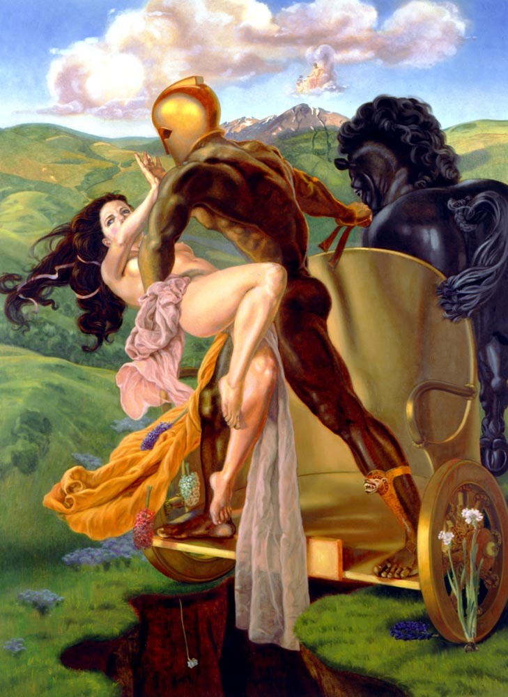 729x1000 James Childs Rape Of Persephone Painting Best Rape Of Persephone -...