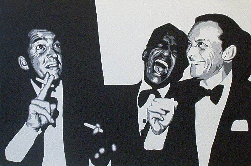 800x530 The Rat Pack - The Rat Pack Painting