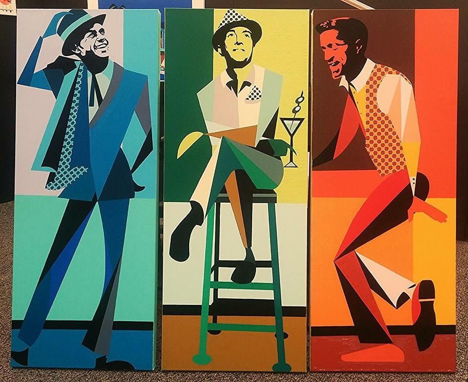 The Rat Pack Painting at Explore collection of The