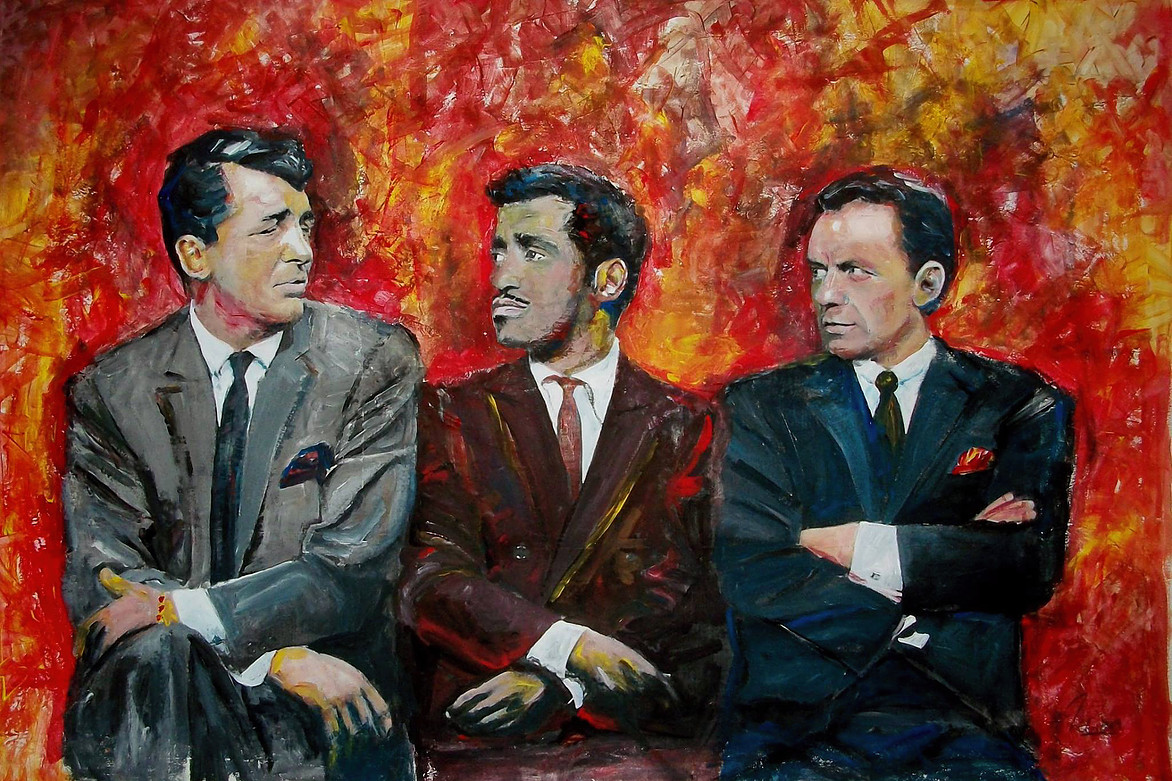 1172x781 Painting Frank Sinatra Frank Sinatra Impersonator Blog - The Rat Pack Painting