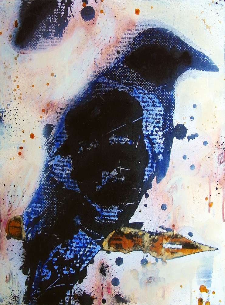 741x1002 The Raven No Frills Art Blog - The Raven Painting