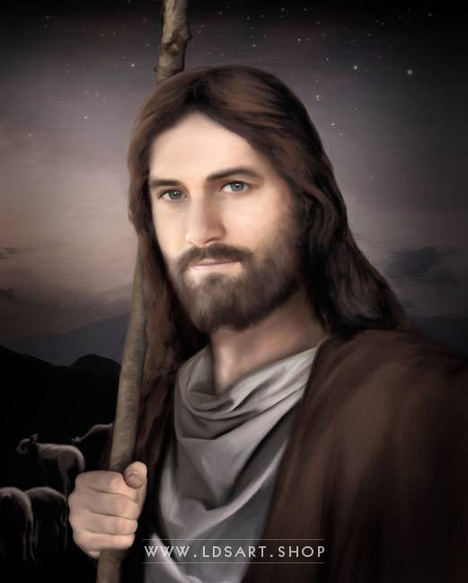 521x650 Jesus Christ - The Real Jesus Christ Painting