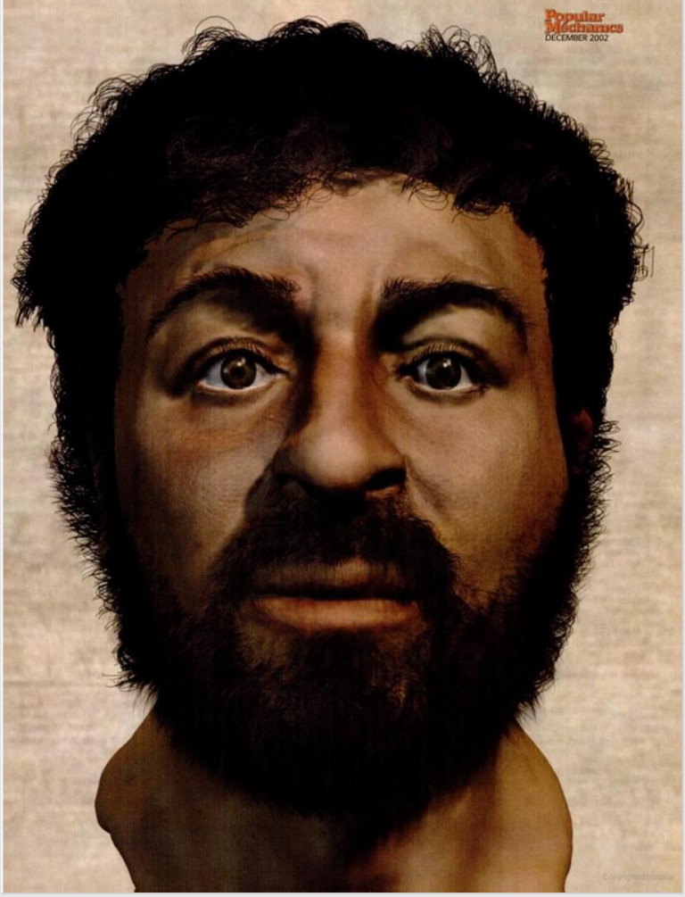 768x1005 Medical Artist Reveals Jesus Christ's Face - The Real Jesus Christ Painting