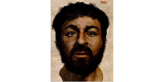 640x320 The Real Face Of Jesus - The Real Jesus Christ Painting