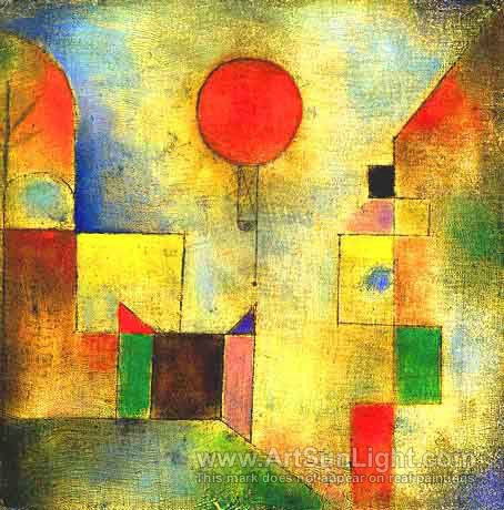 454x460 Red Balloon. 1922 - The Red Balloon Painting