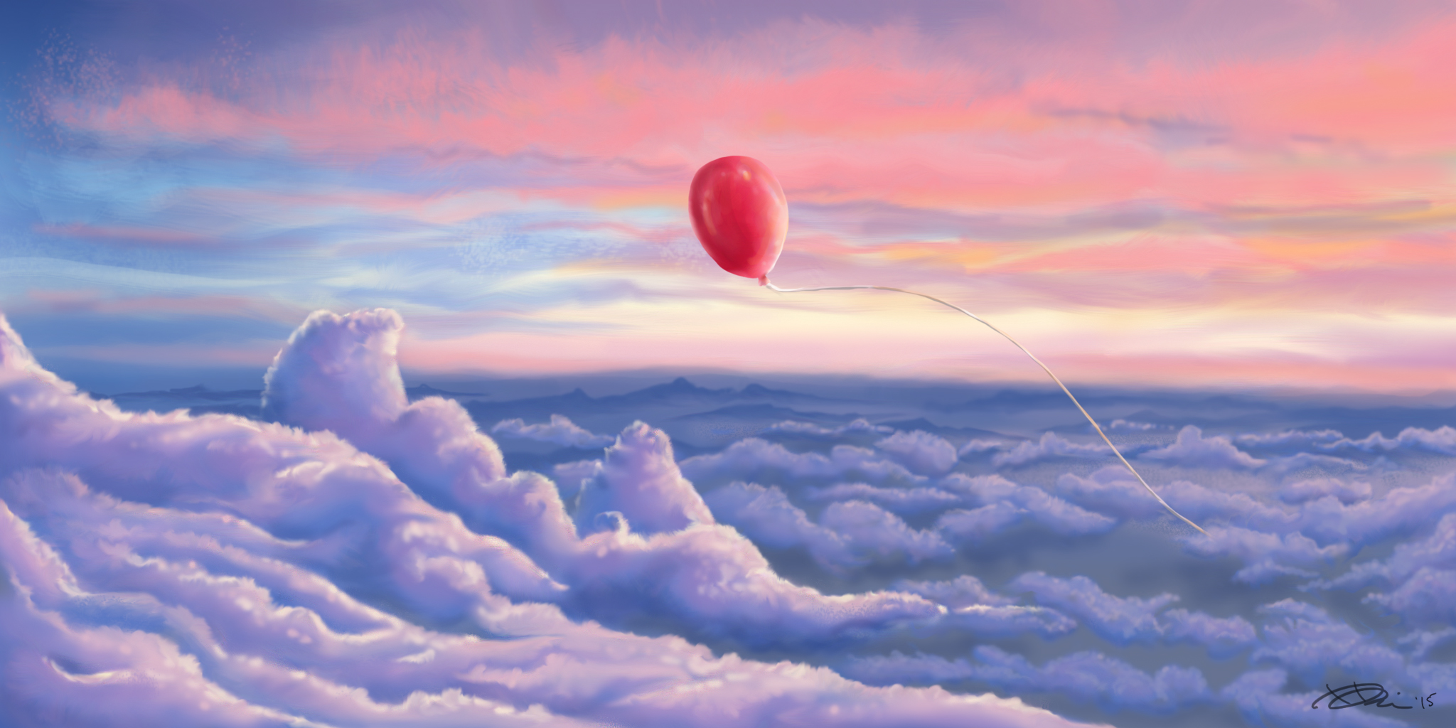 The Red Balloon Painting at PaintingValley.com | Explore collection of ...