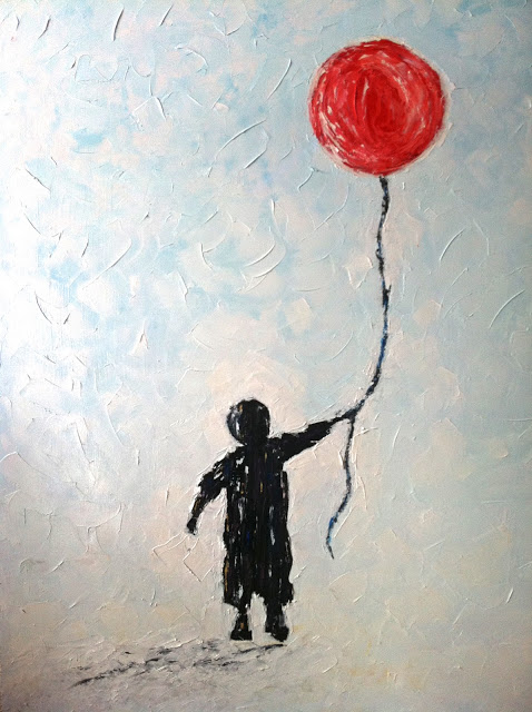 The Red Balloon Painting at PaintingValley.com | Explore collection of ...