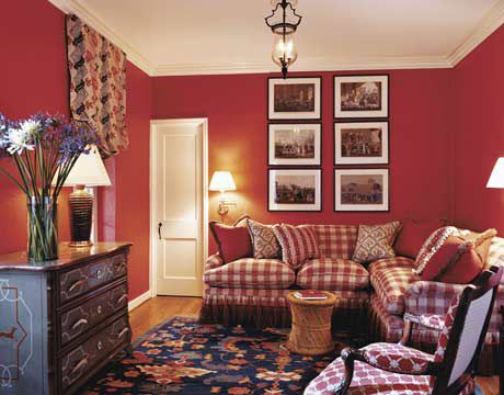 460x360 Paint - The Red Room Painting