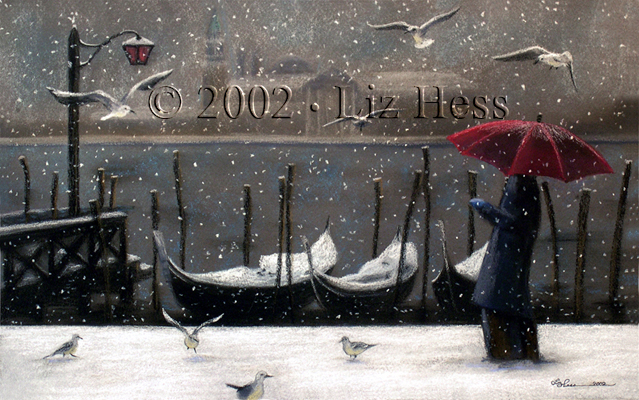 639x400 The Story Behind The Red Umbrella Liz Hess Gallery - The Red Umbrella Painting