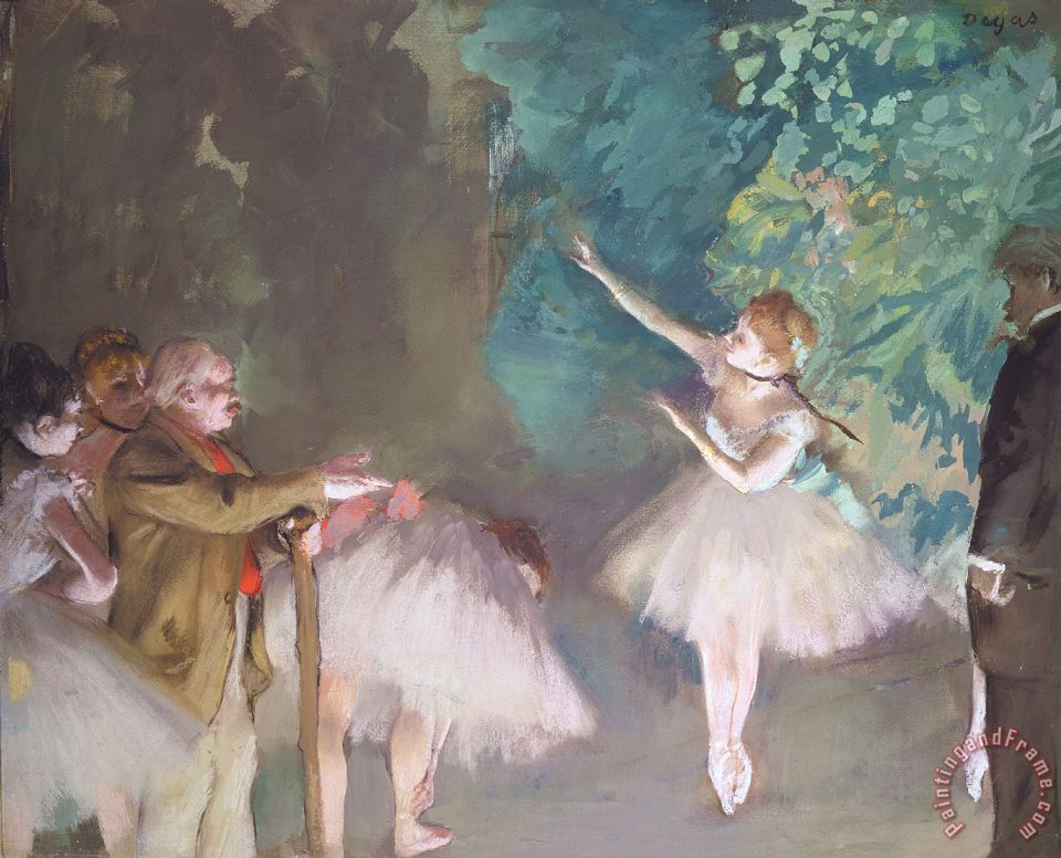 960x776 Edgar Degas Ballet Rehearsal Art Painting For Sale - The Rehearsal Painting