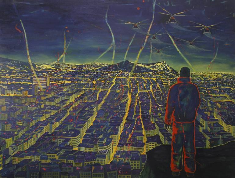 770x583 Saatchi Art The Rescue Painting By Thomas De Leliwa - The Rescue Painting