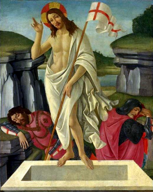 517x649 The Depiction Of The Resurrection Of Christ In Paintings - The Resurrection Of Jesus Painting