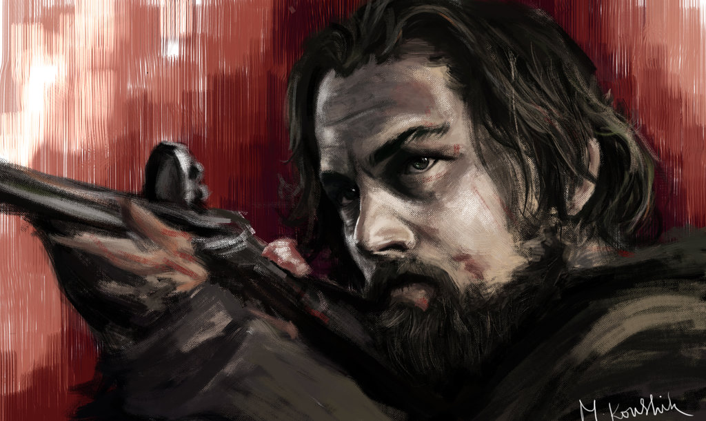 1024x610 The Revenant By Koushik1995 - The Revenant Painting