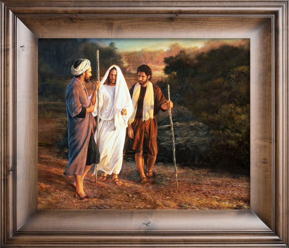 966x831 Road To Emmaus Greg Olsen - The Road To Emmaus Painting