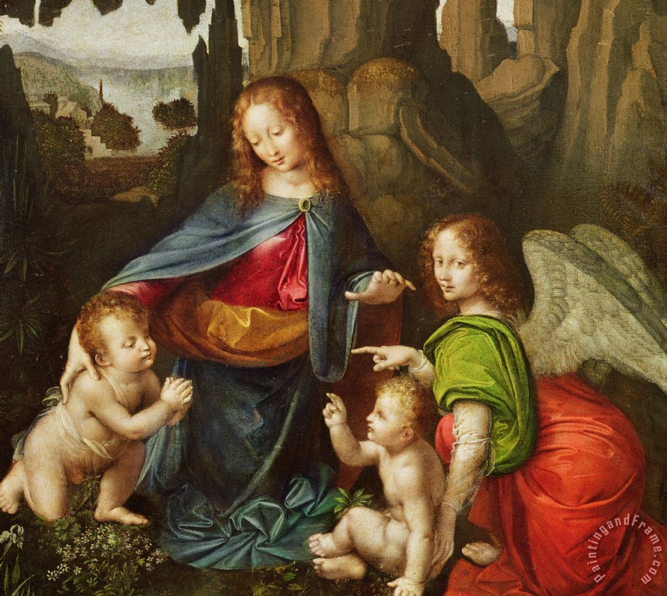 960x857 Leonardo Da Vinci Madonna Of The Rocks Painting - The Rock Painting