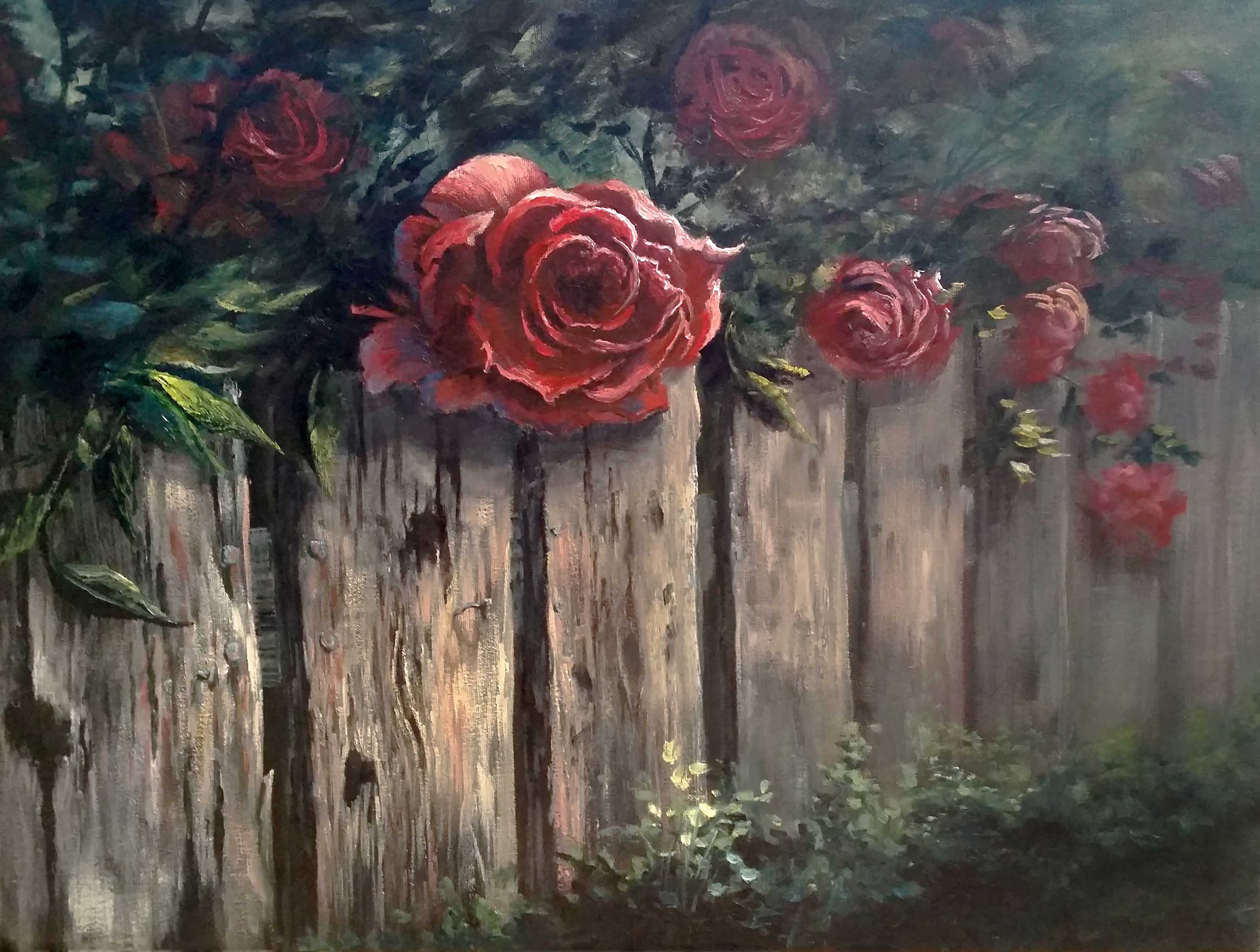 3000x2268 Paint With Kevin - The Rose Painting