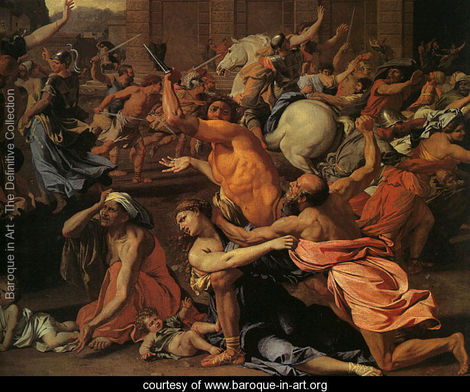 470x392 The Rape Of The Sabine Women (Detail) - The Sabine Women Painting