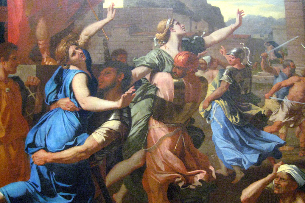 1024x682 Nyc - The Sabine Women Painting