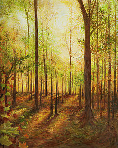 240x300 Sacred Grove Paintings Fine Art America - The Sacred Grove Painting