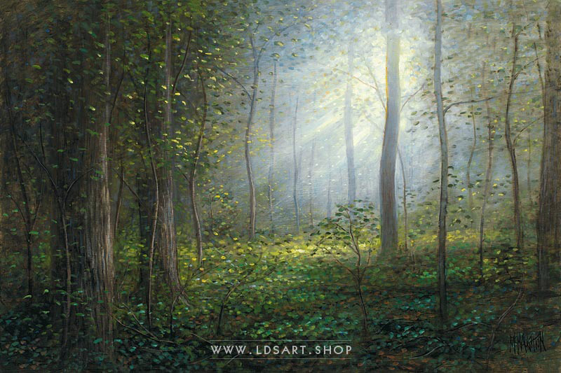 800x533 Sacred Grove Painting By Jon Mcnaughton Lds Art Shop - The Sacred Grove Painting