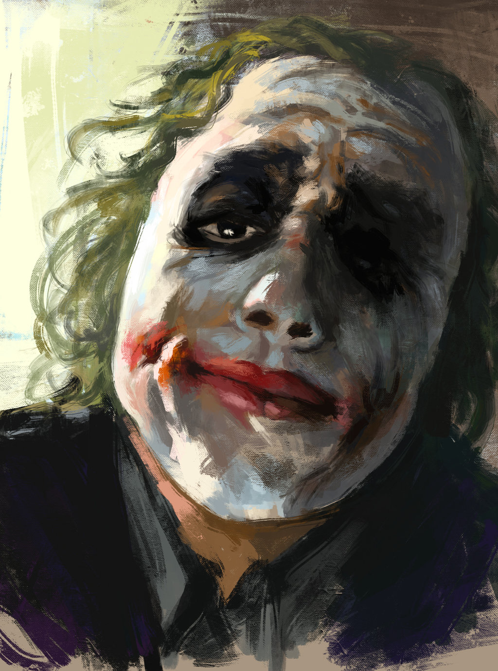 The Sad Clown Painting at PaintingValley.com | Explore collection of ...