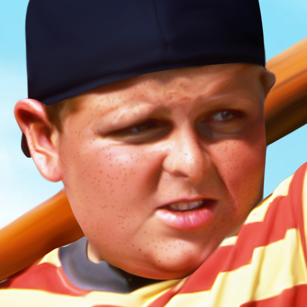 600x600 The Sandlot Hamilton Ham Porter Poster Photo Painting Artwork - The Sandlot Painting