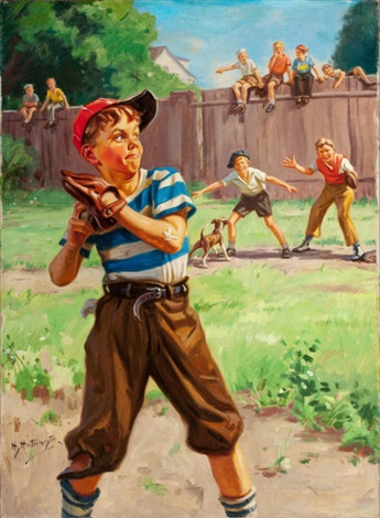345x470 The Sandlot By Henry (Hy) Hintermeister On Artnet - The Sandlot Painting