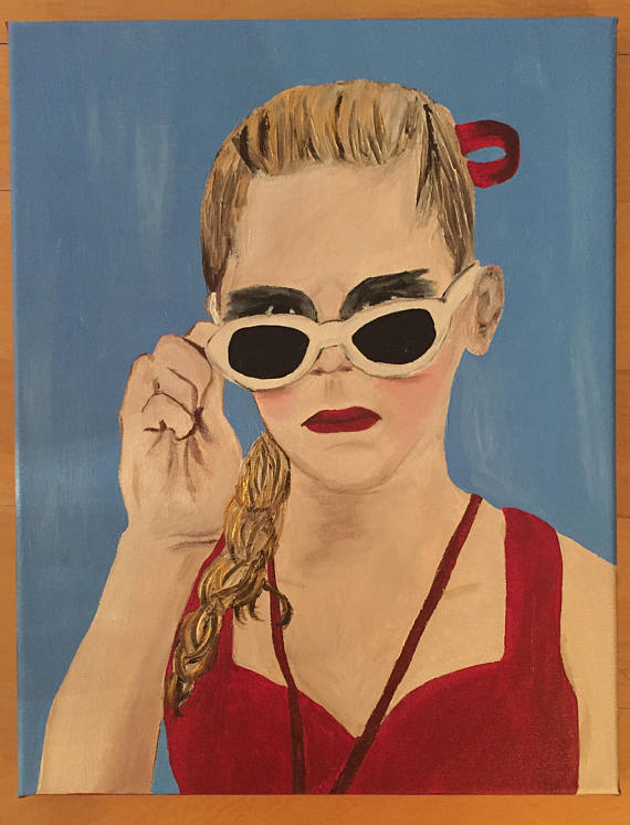 570x747 Wendy Peffercorn The Sandlot Acrylic Painting - The Sandlot Painting