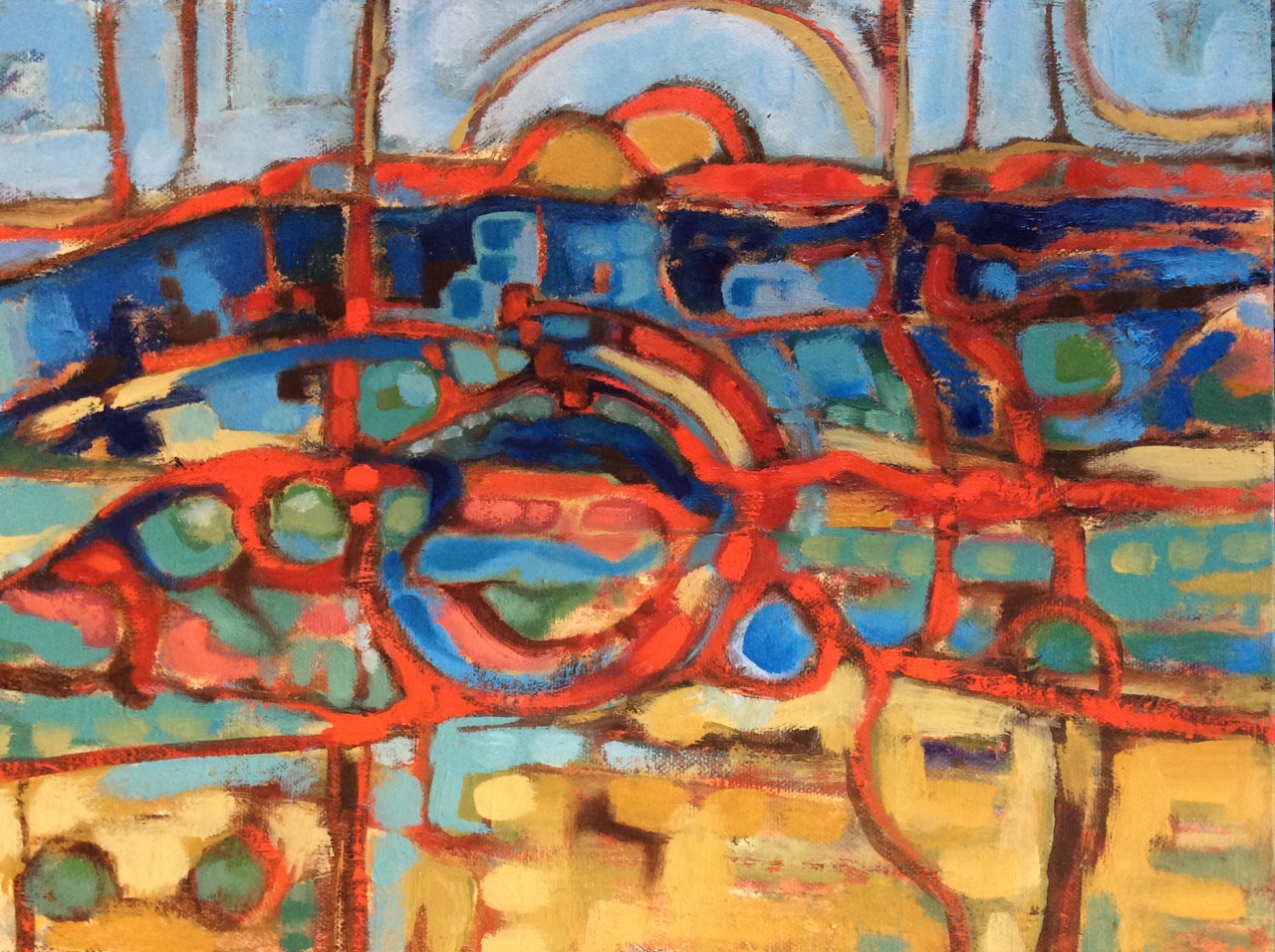 1280x956 Eye Of The Sandlot Livelybrush - The Sandlot Painting