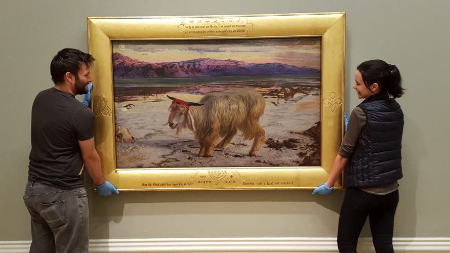 The Scapegoat Painting