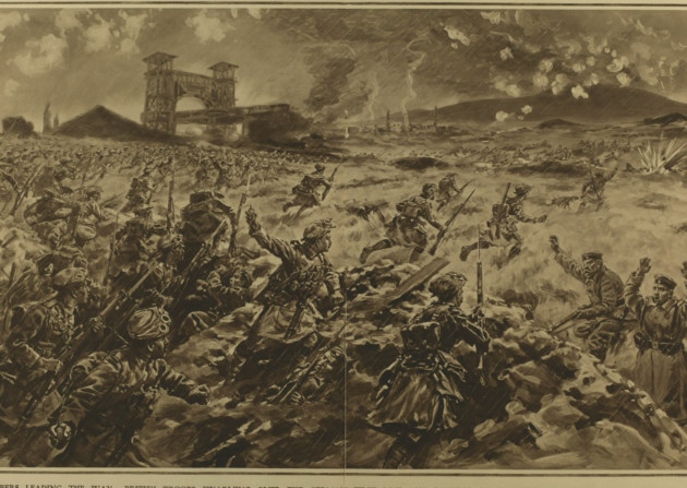 630x447 War History - The Scapegoat Painting