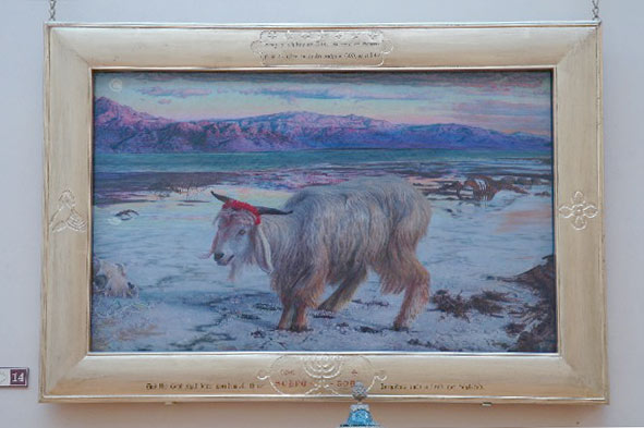 591x393 Making A Replica Frame - The Scapegoat Painting